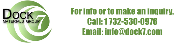 Dock 7 Materials Group |  Post-Consumer Plastics | 732-530-0976